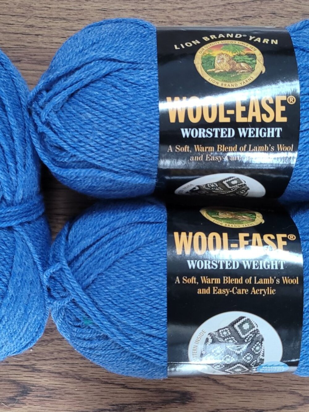 Skeins of Yarn: Blue Heather